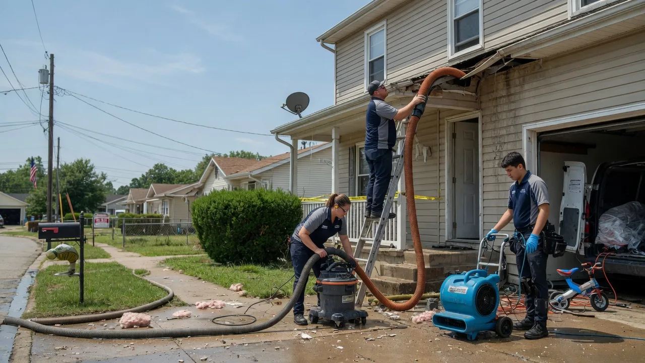 Water Damage Restoration in Hollenberg, KS near me